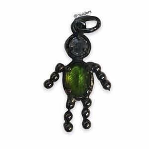 Vintage 90s - y2k Kids Son Boy Keepsake Birthstone August Pendant